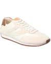 Vince Oasis Suede & Leather Sneaker In Neutral