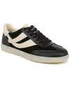 Vince Women's Oasis Ii Moonlight Contrast Low Top Suede & Leather Sneakers In Black
