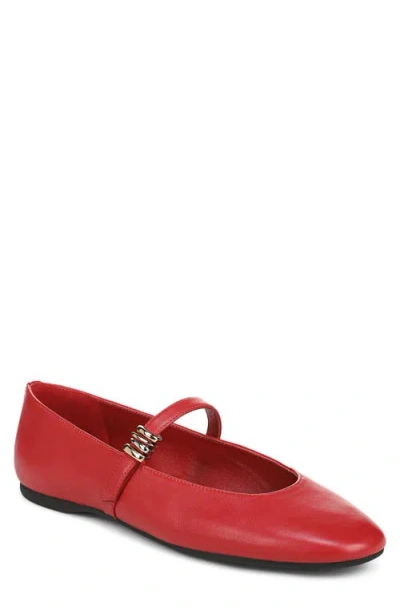 Vince Olivette Ballet Flat In Red