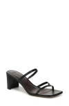 Vince Ona Leather Strappy Sandal In Black