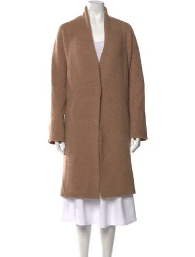Pre-owned Vince Open Front Sweater In Neutral