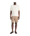 Vince Milano Short Sleeve Crewneck Sweater In White