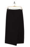 Vince Overlap Midi Skirt