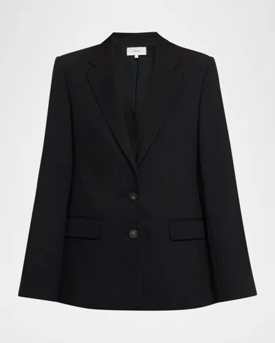 Vince Oversized Blazer In Black