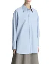 Vince Oversized Shirt In Blue