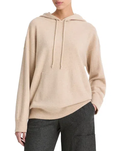 VINCE VINCE OVERSIZED WOOL & CASHMERE-BLEND SWEATER HOODIE