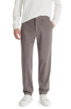 Vince Owen Stretch Cotton Chinos In Gray
