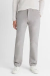 Vince Owen Stretch Cotton Chinos In Pewter