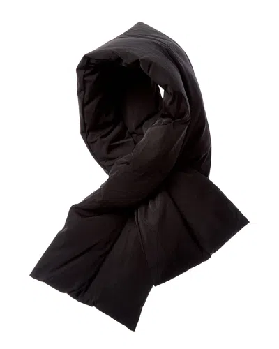 Vince Packable Puffer Scarf In Black