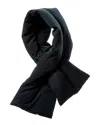 Vince Packable Puffer Scarf In Green