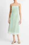 VINCE VINCE PAINTED PASTEL SHEATH DRESS