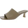 Vince Palmar Slide Womens Leather Square Toe Kitten Heels In Multi