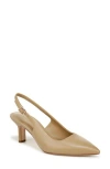 Vince Pandora Pointed Toe Slingback Pump In Dune
