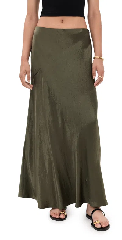 Vince Panelled Bias Skirt Herba