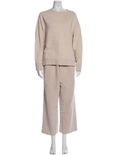 Pre-owned Vince Pant Set In Neutral