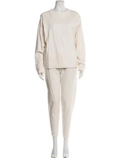 Pre-owned Vince Pant Set In White