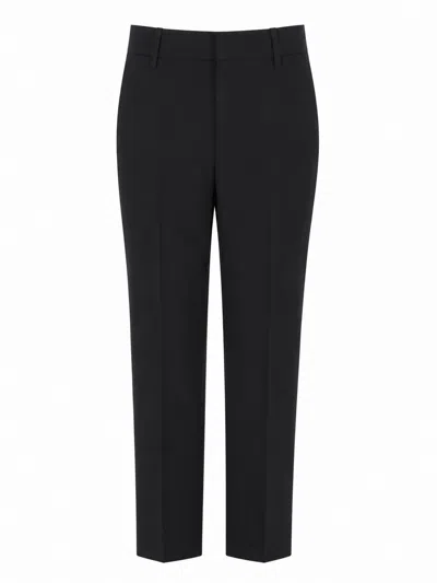 Vince Pantalone In Misto Cotone In Black