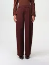 VINCE PANTS VINCE WOMAN COLOR BURNT,F94495049