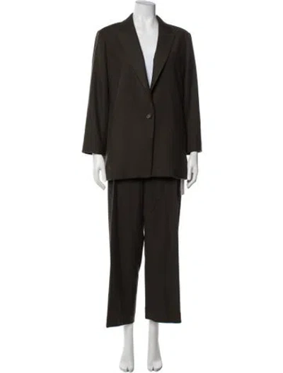 Pre-owned Vince Pantsuit In Green