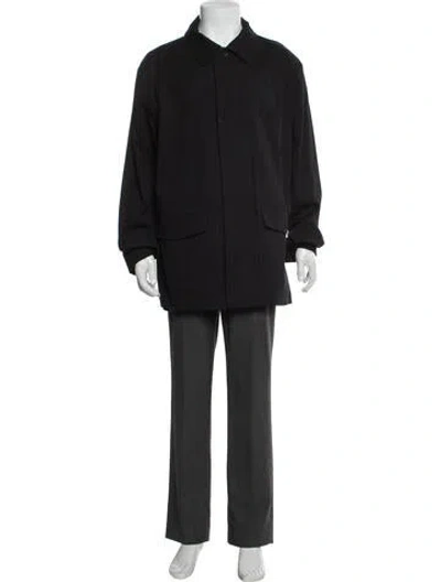 Pre-owned Vince Parka In Black