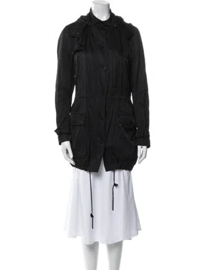 Pre-owned Vince Parka In Black