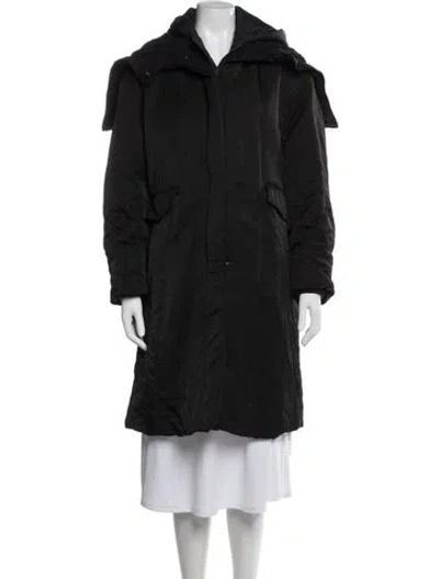 Pre-owned Vince Parka In Black