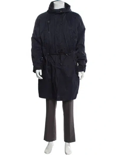 Pre-owned Vince Parka In Blue