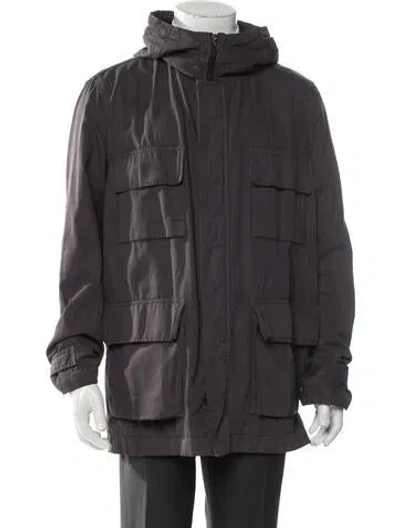 Pre-owned Vince Parka In Gray