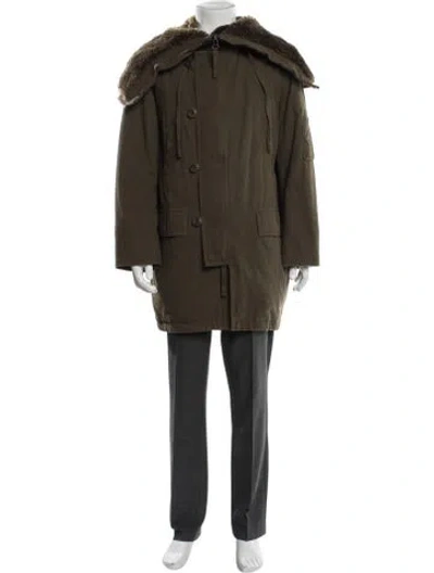 Pre-owned Vince Parka In Green