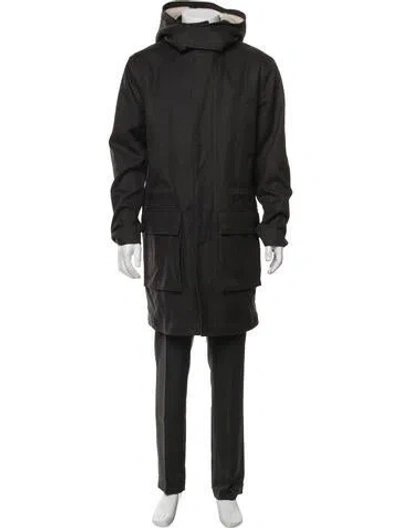 Pre-owned Vince Parka In Grey