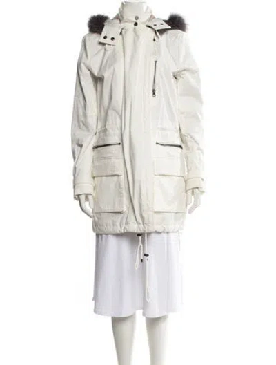 Pre-owned Vince Parka In Neutrals