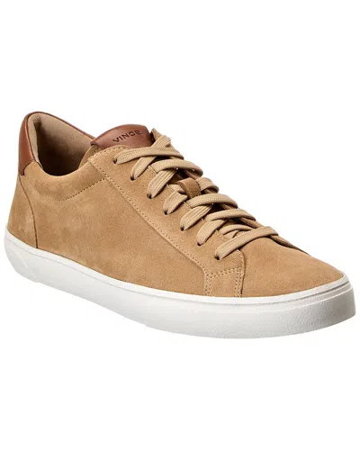 Vince Parker Suede Sneaker In Brown