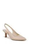 Vince Patrice Pointed Toe Slingback Pump In Birchsand