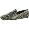 Vince Paz Womens Padded Insole Slip On Smoking Loafers In Green