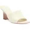 Vince Pia Wedge Sandal In Milk