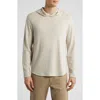 Vince Pima Cotton Blend Hoodie In Neutral