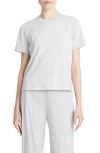 Vince Short-sleeve Pima Cotton Crewneck T-shirt In Lunar Dust