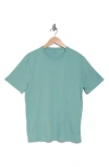 Vince Pima Cotton Crewneck T-shirt In Malibu Water