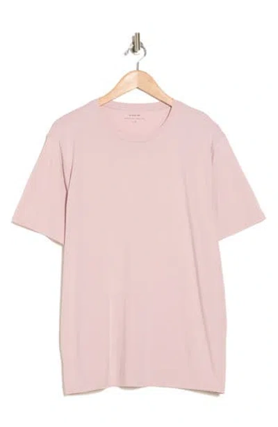 Vince Pima Cotton Crewneck T-shirt In New Buff
