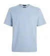 Vince Solid T-shirt In Blue