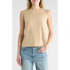 Vince Easy Shell Pullover In Brown