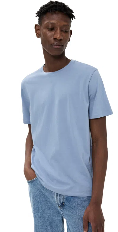 Vince Pima Crew Neck Blue Hour