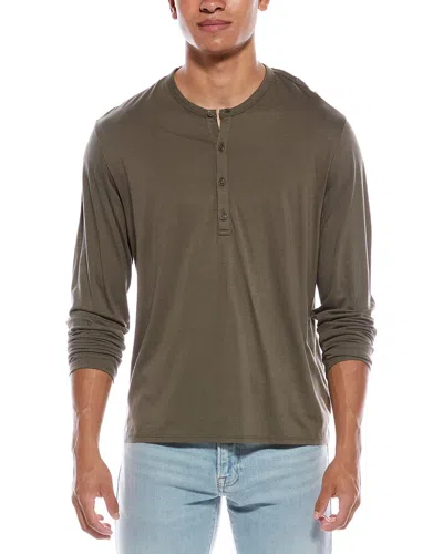 Vince Pima Henley In Green