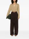 Vince Stripe Relaxed Cotton Popover Shirt In Neutral