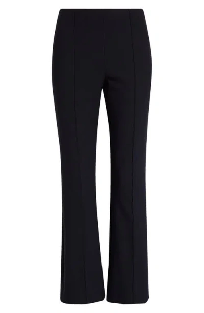 VINCE VINCE PINTUCK PLEAT CROP FLARE PANTS