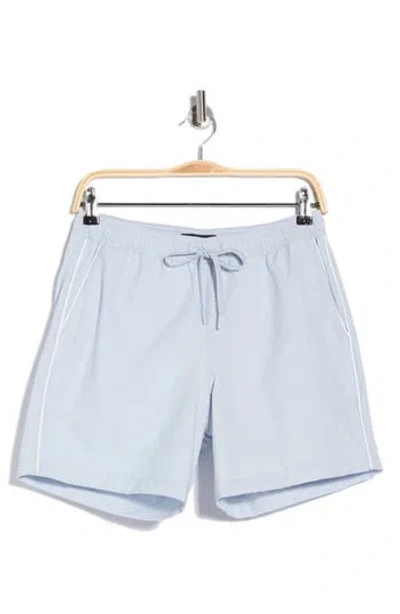 Vince Piped Swim Shorts In Multi