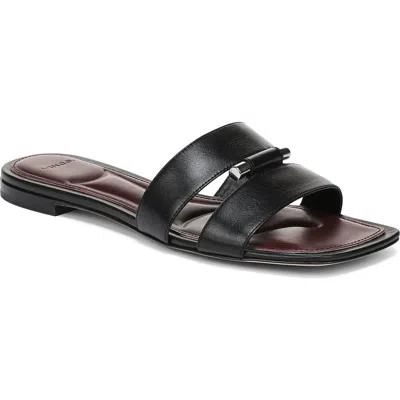 Vince Piper Slide Sandal In Black