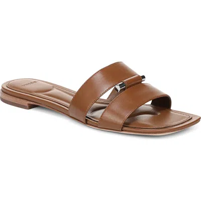 Vince Piper Slide Sandal In Brown