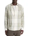 Vince Dunluce Plaid Button-up Shirt In Multi