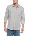 Vince Playa Classic Fit Button-down Shirt In White